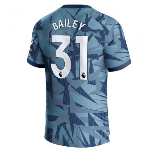 Pánský Fotbalový dres Aston Villa Leon Bailey #31 2023-24 Třetí Krátký Rukáv